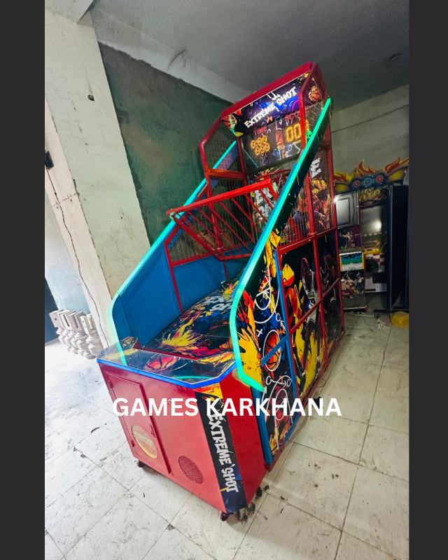 Arcade basketball game