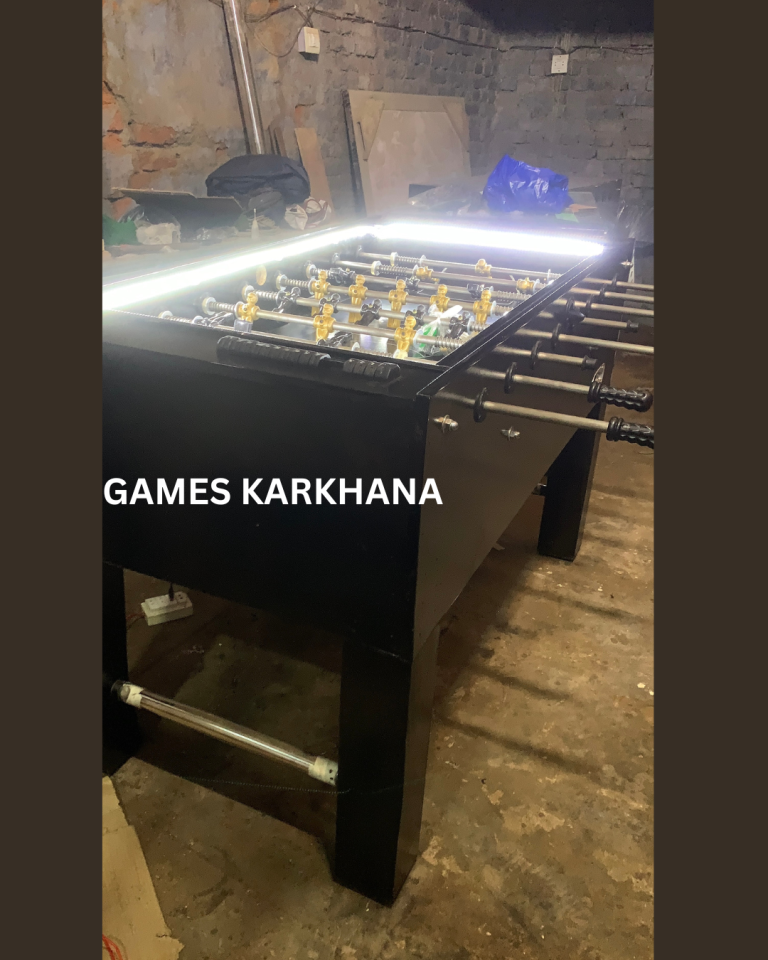 laminated foosball table
