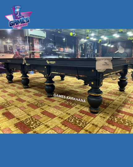 Beech wood snooker table